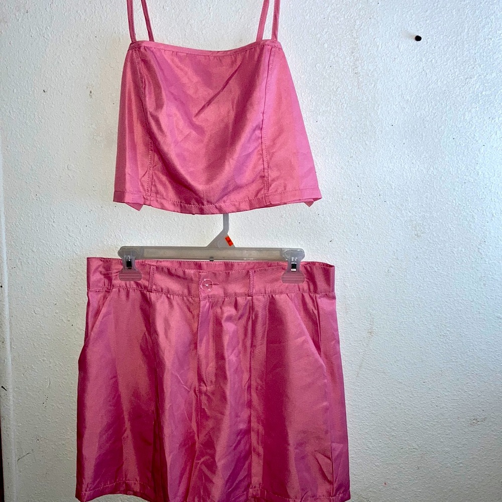 Pink Blazer Outfit 3 Piece